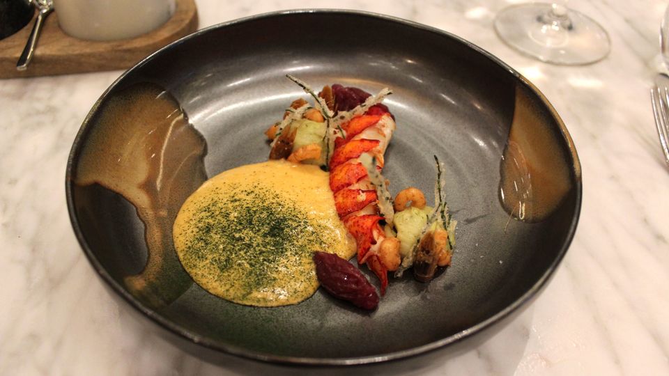 Lobster in two courses, part two: the tail.