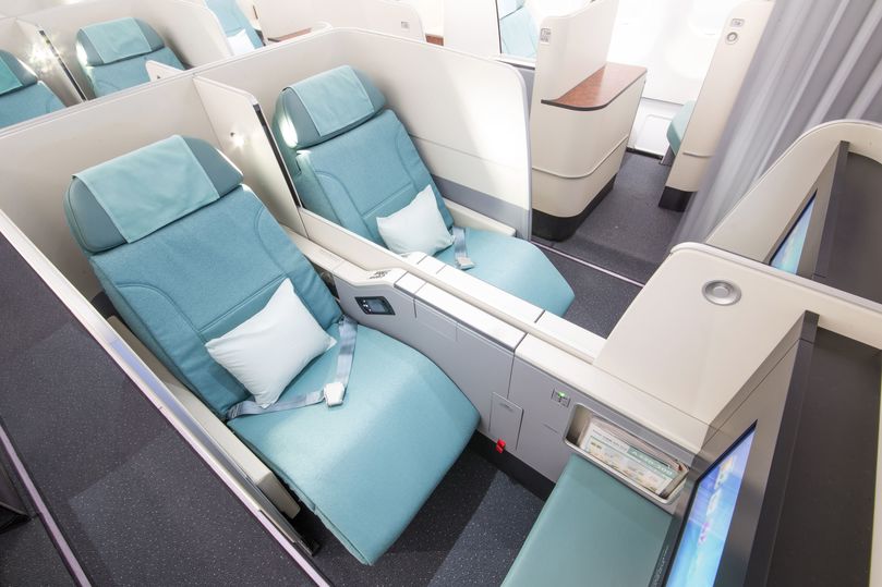 Korean Air's Airbus A330-300 business class seats