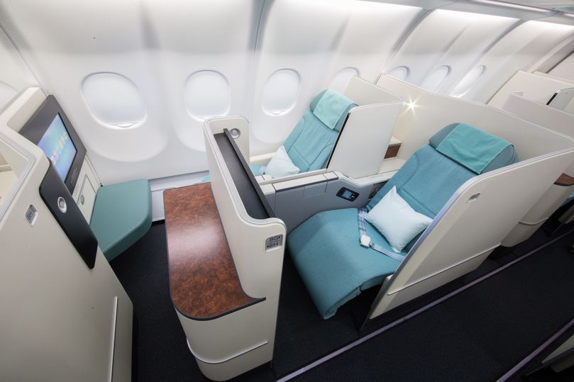 Korean Air's Airbus A330-300 business class seats
