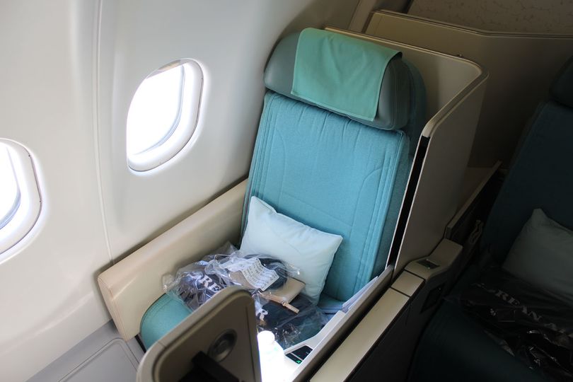 Korean Air Airbus A330-300 business class seat