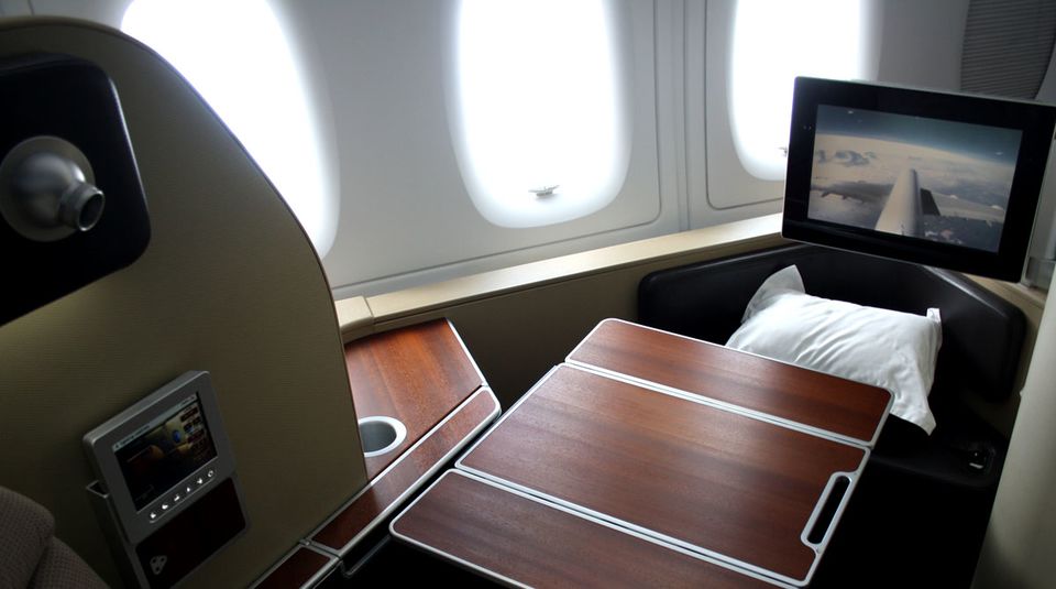 (The TV folds away, allowing your guest to sit where the pillow is resting.)