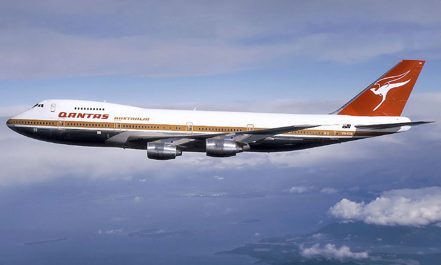 Qantas saw the Boeing 747 as a complement to the supersonic Concorde.. Supplied