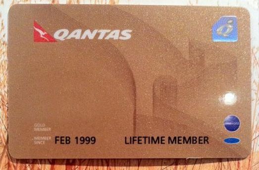 A real Qantas Lifetime Gold membership card. Angus Mordant (edited)