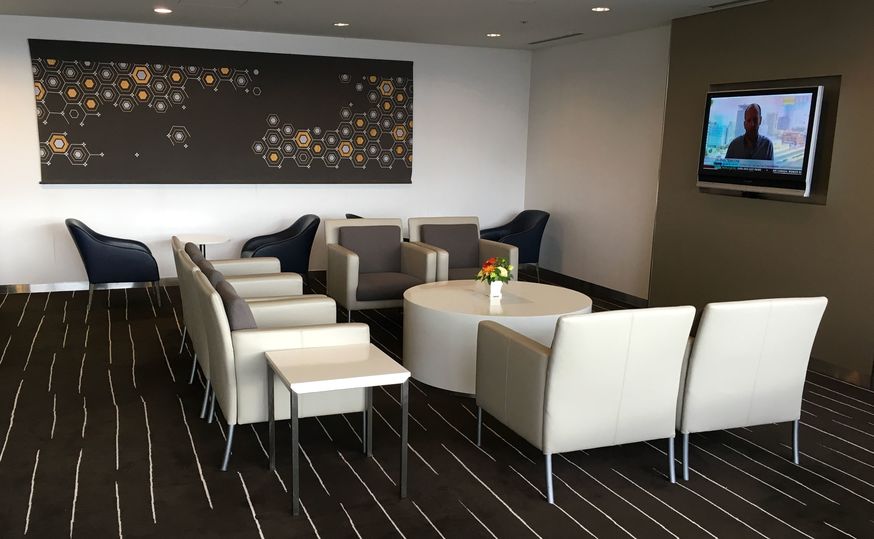 Qantas business class lounge, Tokyo Narita Airport