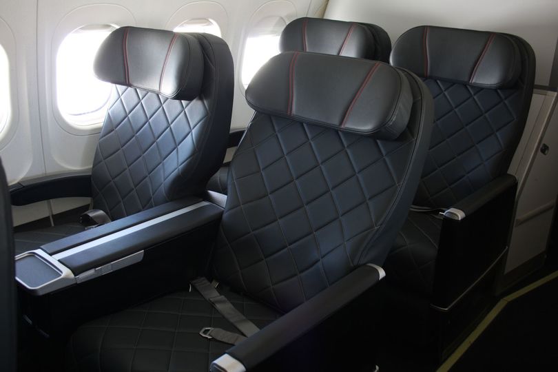 Seat 2D at maximum recline