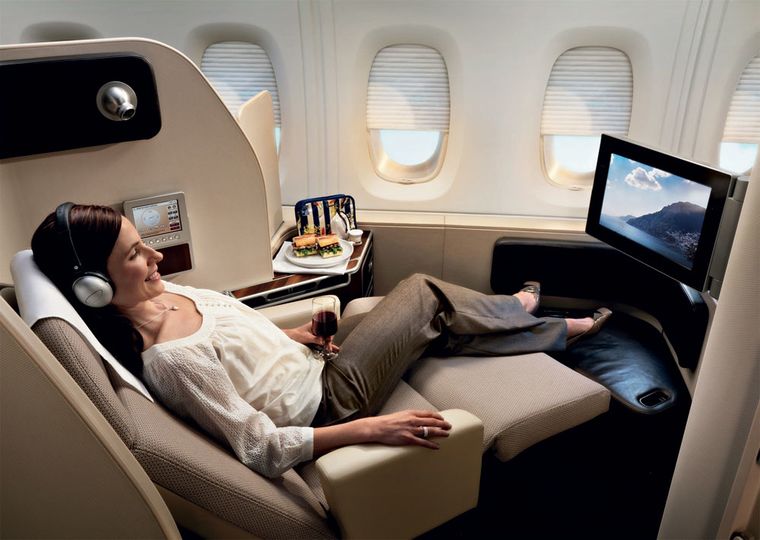 Qantas First Class on the Airbus A380