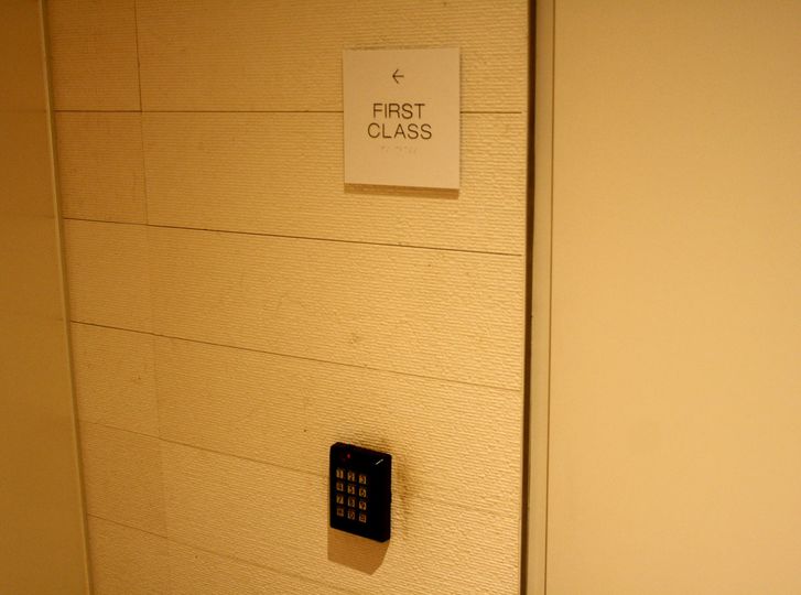 (You'll find the current re-entry PIN on the dining menu, next to the Wi-Fi password.)