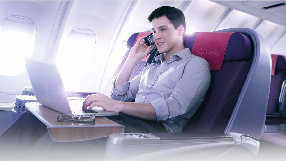And in the air, you can browse the web on the A380s and on selected A330s