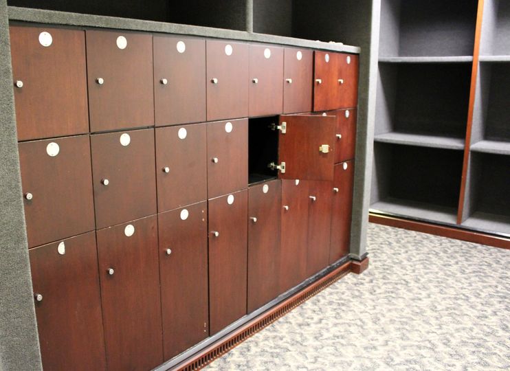 Just don't forget to empty your locker as you leave the lounge..!