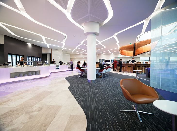 Your credit card opens the doors to Virgin Australia's Brisbane Airport lounge...