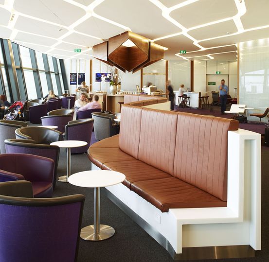 Visit Virgin Australia's Melbourne Airport lounge using one of your complimentary passes...