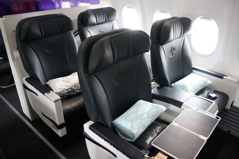 Business class: now available on all Virgin Australia flights to New Zealand