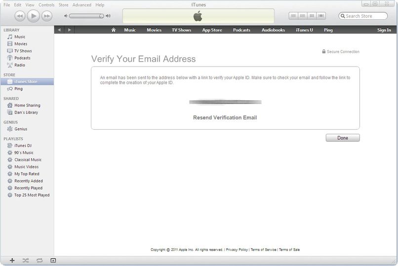 Your account is created! An email will be on its way to your inbox to verify your details.